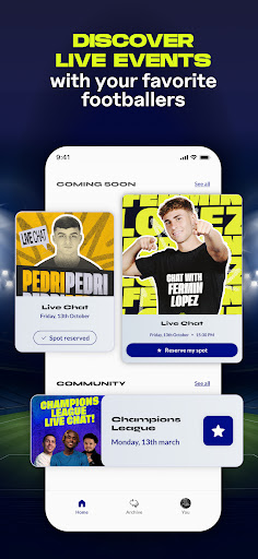 TR - Chat with Football Stars