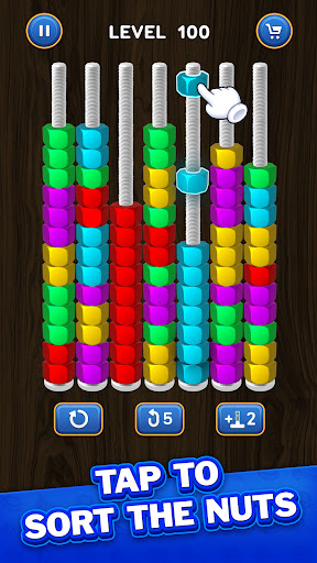Nut Sort Puzzle - Color Sort