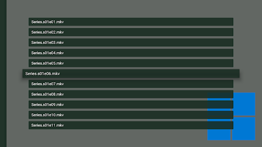 Vimu Media Player for TV