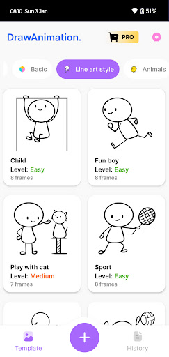 Draw Animation - Anim Creator