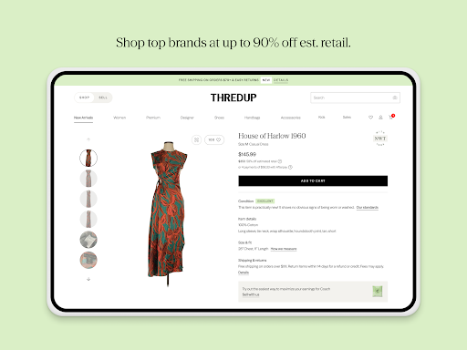 ThredUP: Online Thrift Store