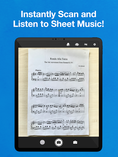 Sheet Music Scanner & Reader