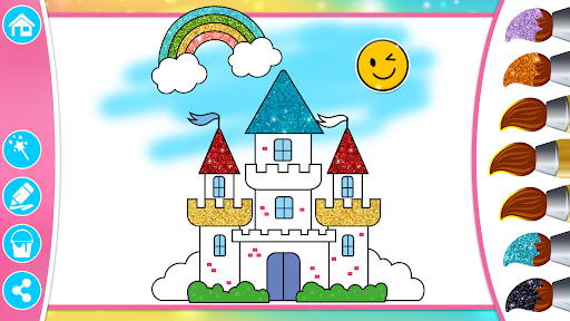 Princess Coloring Book & Games