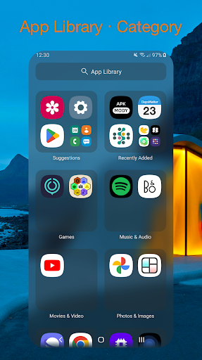 DNA Launcher ‧ Home Screen