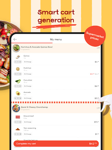 Jow - easy recipes & groceries