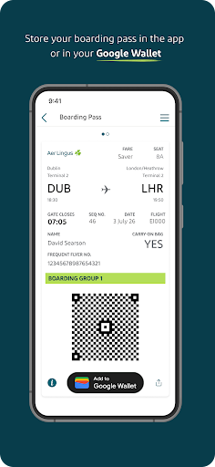 Aer Lingus App