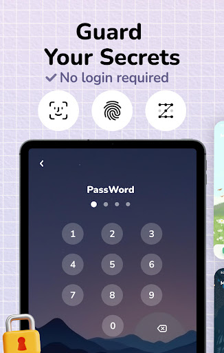 Diary with Lock: Diary Journal