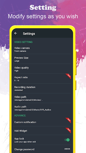 Background video recorder