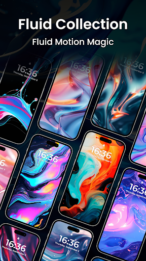 Magic Fluid Live Wallpapers 5D