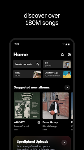 TIDAL Music: HiFi sound