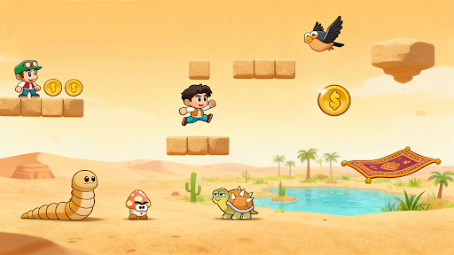 Maino's World : Super Run Game