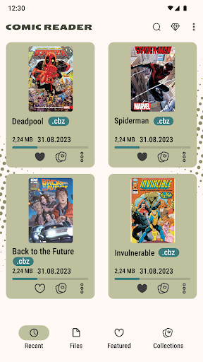 Comic Book Reader (cbz/cbr)