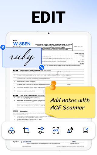 ACE Scanner - PDF Scanner App