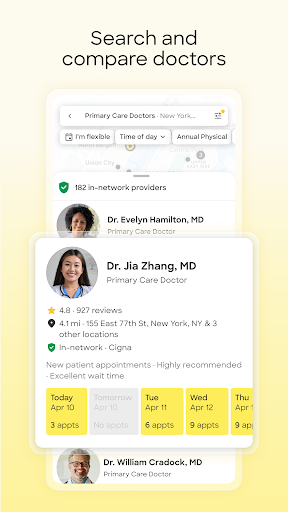 Zocdoc - Find and book doctors