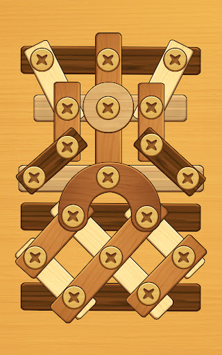 Screw Puzzle: Wood Nut & Bolt™