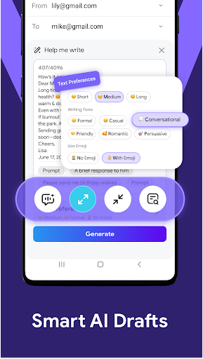 Email: Fast, Manage All Mails