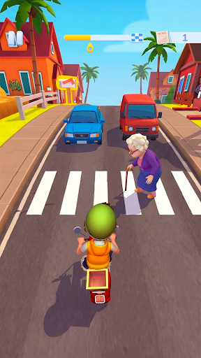 Paper Boy Race: Running game