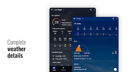 Sense Flip Clock & Weather