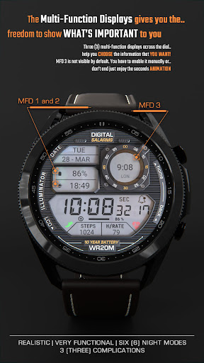 ILLUMINATOR Digital Watch face