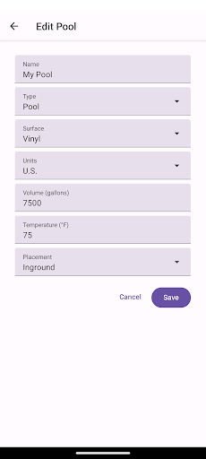 Pool-Calculator