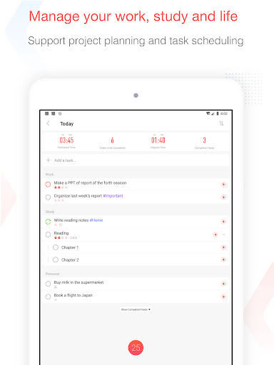 Focus To-Do: Pomodoro & Tasks