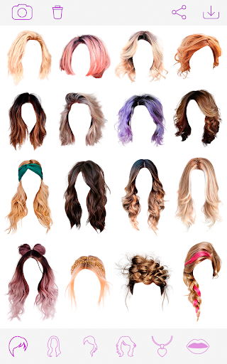 Virtual Hair Style Changer