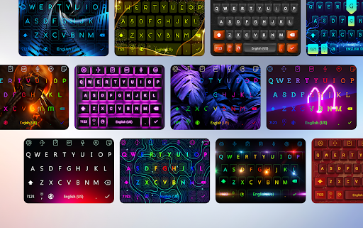 LED Keyboard: Colorful Backlit
