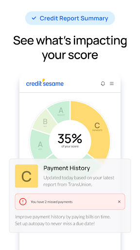 Credit Sesame: Grow your score
