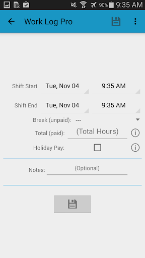 Work Log Pro