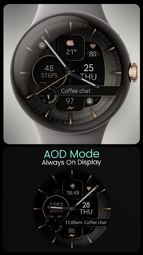Dream 132 bronze watch face