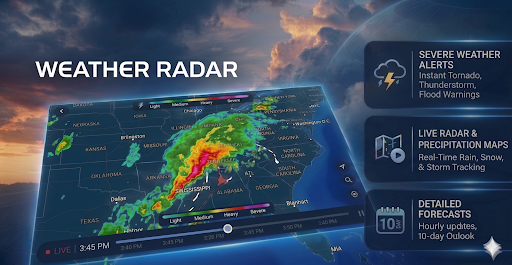 Weather Radar: Live Storm Map