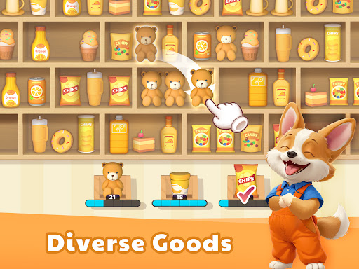 3D Goods Store: Sorting Games