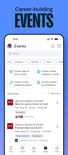 Handshake Jobs & New Careers
