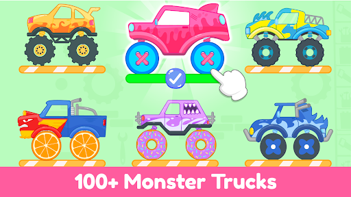 Monster Truck Kids Car Games