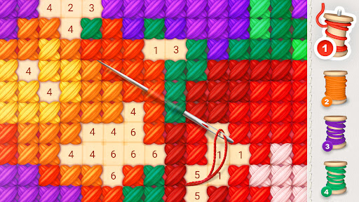 Magic Cross Stitch: Pixel Art