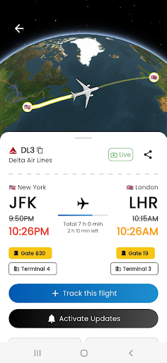 Flight Tracker - Flights25
