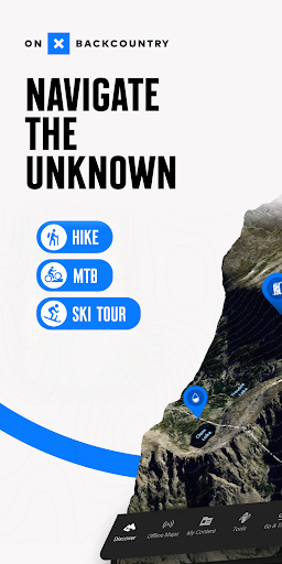 onX Backcountry Trail Maps GPS