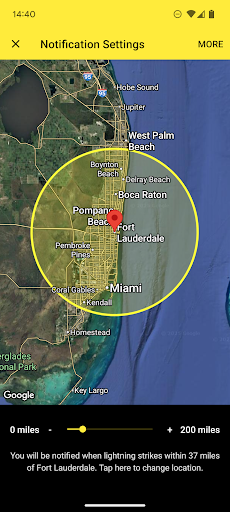 My Lightning Tracker & Alerts