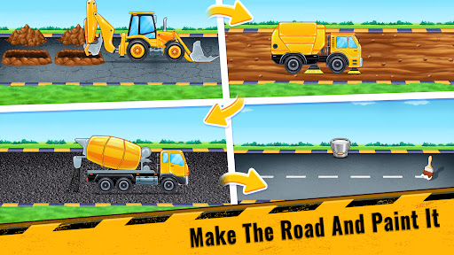 Kids Road Builder - Kids Games