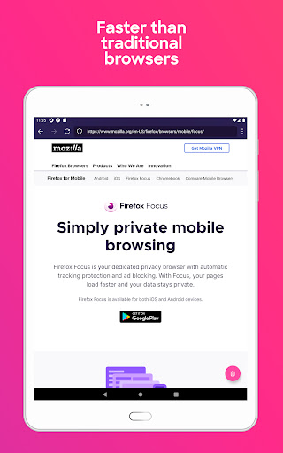 Firefox Focus: No Fuss Browser