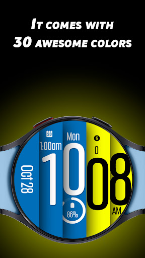 Stretch Fall - Watch face