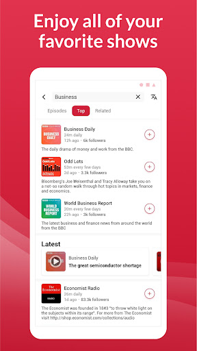 Offline Podcast App: Player FM