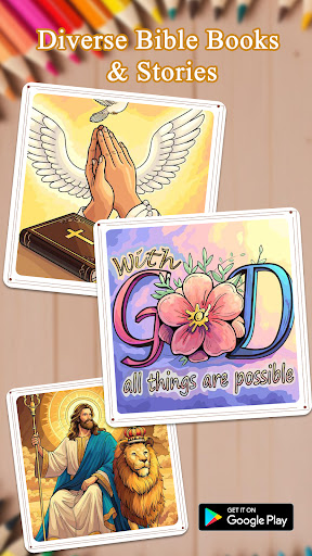 Bible Color Paint By Number
