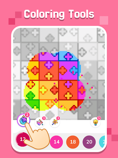 Pixel Coloring-Color by number