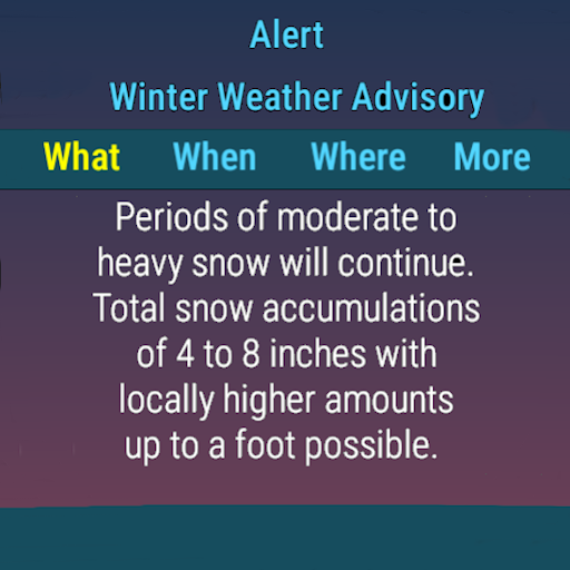 SkyHalo Weather for Wear OS