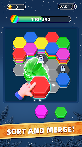 Hexa Master 3D - Color Sort