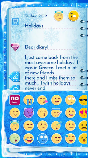 Winter Princess Diary: Lock