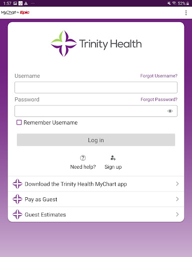 Trinity Health MyChart