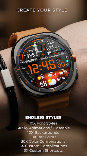 PER23 Digital Watch Face