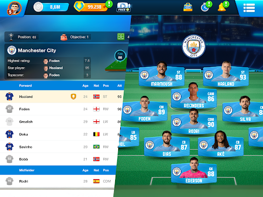 OSM 25/26 Soccer Manager Game